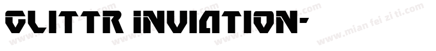 Glittr Inviation字体转换